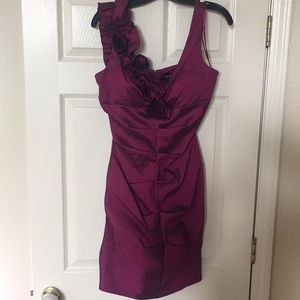 Cocktail flattering and slimming dress - worn 1x.